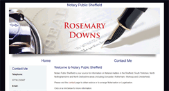 Desktop Screenshot of notarypublicsheffield.co.uk